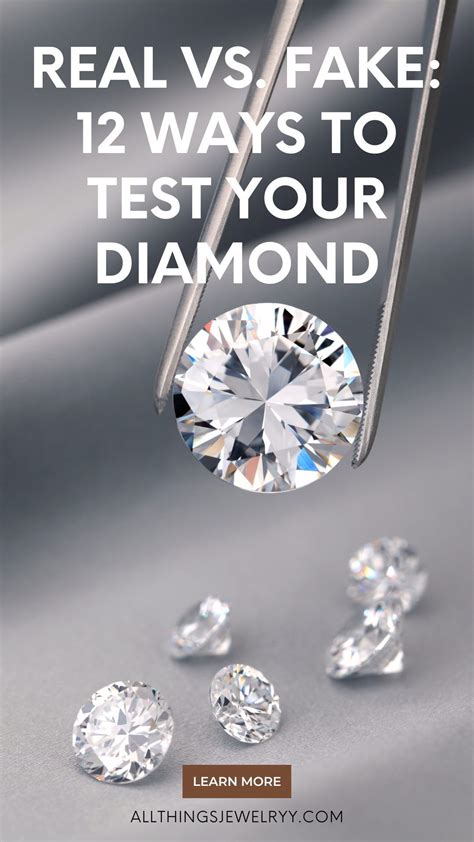 how to detect a false diamond.